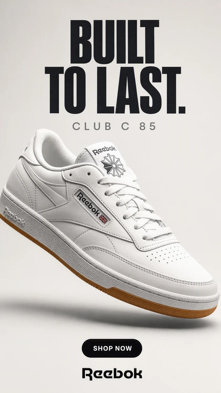 Concept heritage sneaker creative