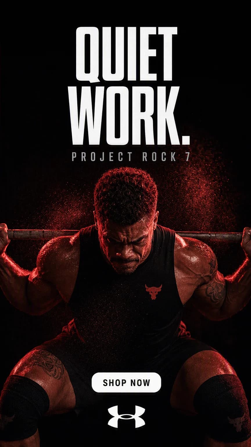 Competitor ad, grit and mentality