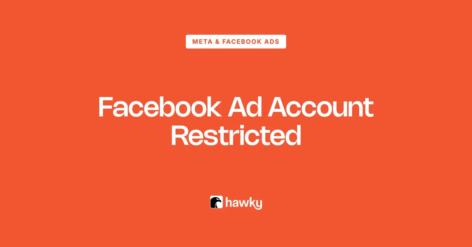 Facebook Ad Account Restricted? How to Fix It and What Not to Do