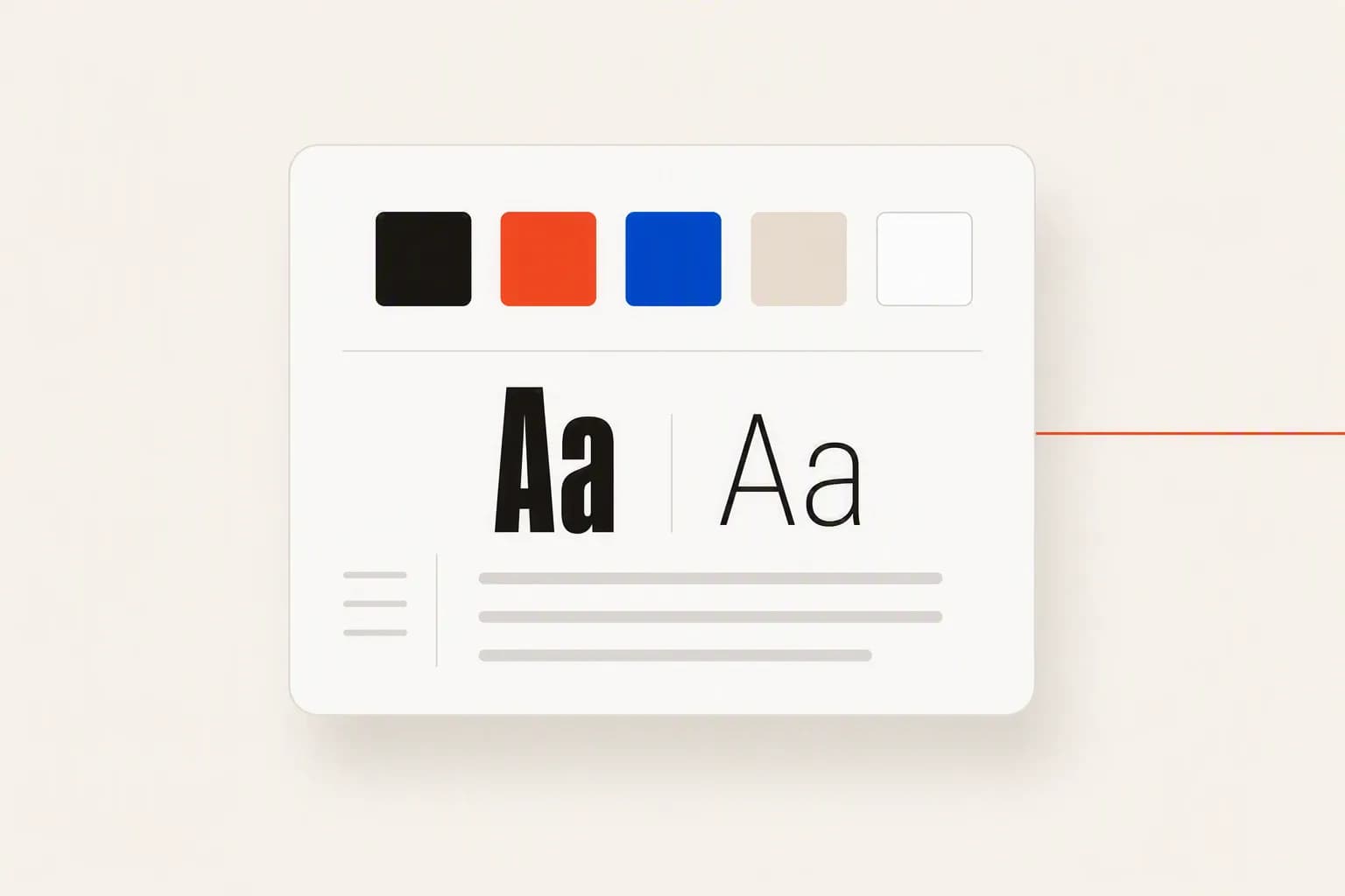 Studio Settings showing the Brand Context panel: who the brand is, what it sells, who it talks to
