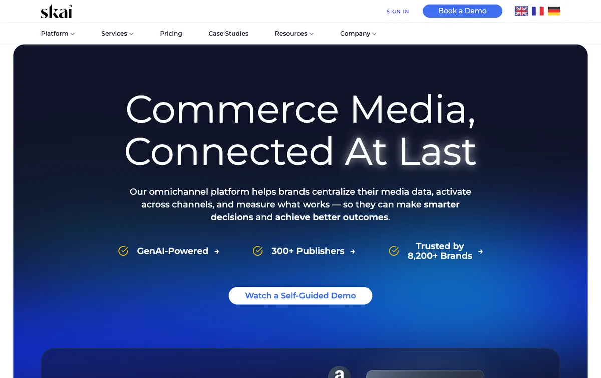 Skai homepage