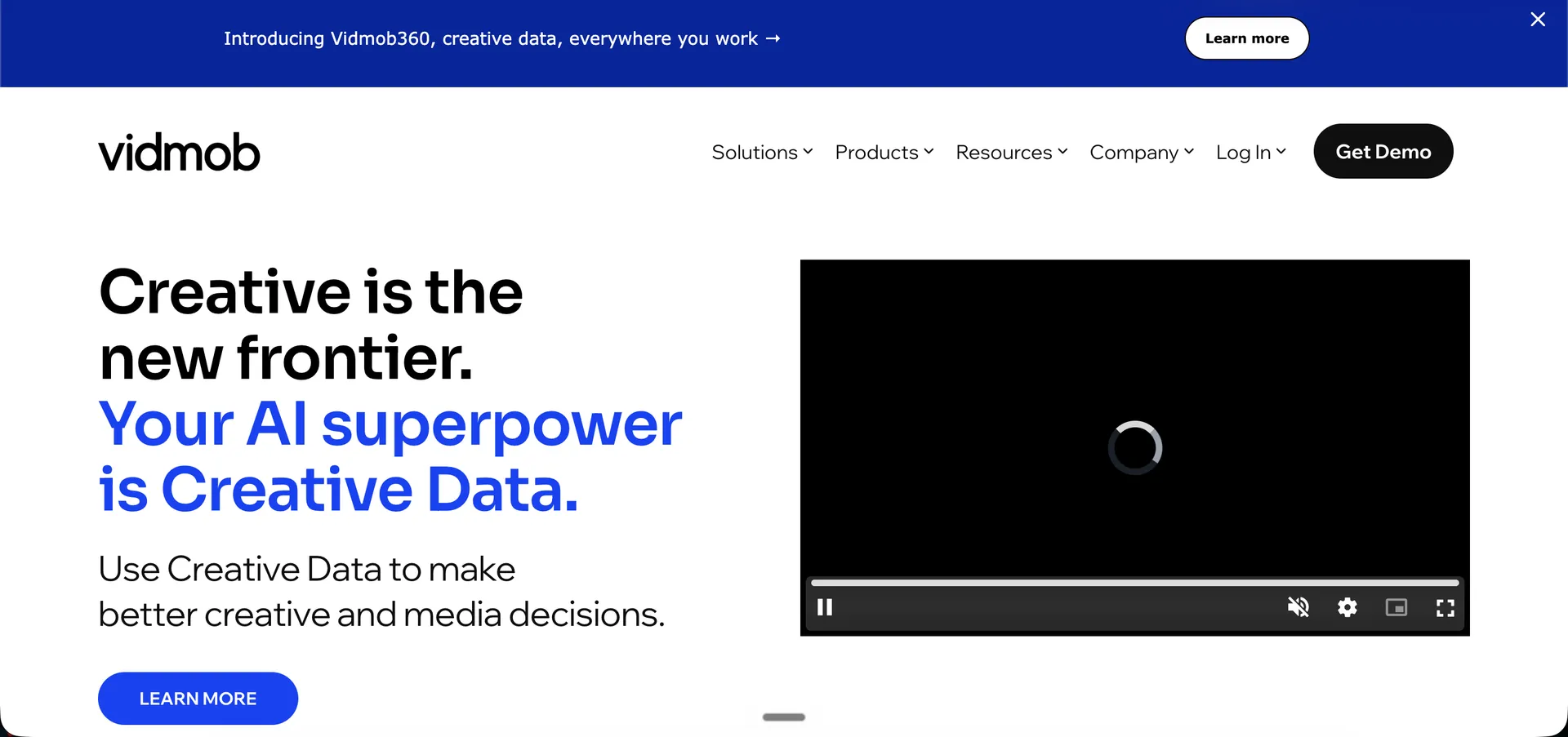 VidMob homepage